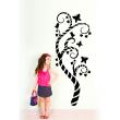 Curly tree with birds and butterflies - ambiance-sticker.com
