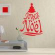 Wall decals for Christmas - Wall decal Christmas tree in French - ambiance-sticker.com