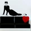 Audrey Hepburn portrait 1 - ambiance-sticker.com