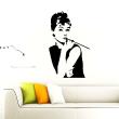 Movie Wall decals - Wall decal Audrey Hepburn - ambiance-sticker.com