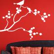Wall decal tree stick and bird - ambiance-sticker.com