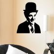 Charli Chaplin portrait 2 - ambiance-sticker.com