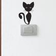 Wall decal Standing Cat - ambiance-sticker.com