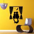 Cats on window - ambiance-sticker.com