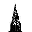New York wall decals - Empire State Building - ambiance-sticker.com