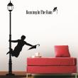 Dancing in the rain decal - ambiance-sticker.com