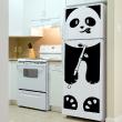 Refrigerator wall decals - Wall decal Panda - ambiance-sticker.com