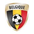 Car Stickers and Decals - Sticker Flag with football, Belgium - ambiance-sticker.com