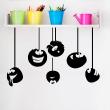 Wall decal Hang funny balls - ambiance-sticker.com