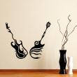 Wall decals music - Wall decal Duet of guitars - ambiance-sticker.com