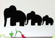 Family of elephants sticker - ambiance-sticker.com
