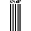 Fake barcode with personal message 2 - ambiance-sticker.com