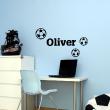 Wall decals Names - Football wall decal - ambiance-sticker.com