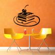 Wall decals for the kitchen - Cake with cherry - ambiance-sticker.com