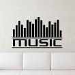 Wall decals music - Wall decal Graph music - ambiance-sticker.com