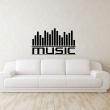 Wall decals music - Wall decal Graph music - ambiance-sticker.com