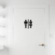 WC wall decals - Wall decal Man / Woman - ambiance-sticker.com