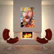 Brozart Wall decals - Wall art HOUSE - ambiance-sticker.com