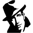 Humphrey Bogart portrait 2 - ambiance-sticker.com