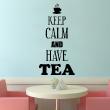Wall decals 'Keep Calm' - Have a tea - ambiance-sticker.com