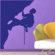 Sports and football  wall decals - Wall decal rock climber - ambiance-sticker.com