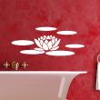 Bathroom wall decals - Wall decal Lotus - ambiance-sticker.com