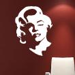 Marilyn Monroe inverted portrait - ambiance-sticker.com