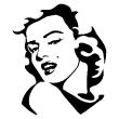 Marilyn Monroe portrait 1 - ambiance-sticker.com