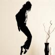 Wall decals music - Wall decal Michael Jackson Doing the Moonwalk 2 - ambiance-sticker.com