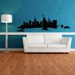 New Yorks wall decal - New York Panoramic view - ambiance-sticker.com