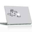PC and MAC Laptop Skins - Skin Feed the Cat! - ambiance-sticker.com