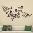 Animals wall decals - Butterflies on flowering branch Wall decal - ambiance-sticker.com