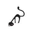 Animals wall decals - cat Wall decal - ambiance-sticker.com