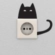 Animals wall decals - cat Wall decal - ambiance-sticker.com
