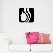 Figures wall decals - Wall decal Woman profile - ambiance-sticker.com
