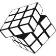 Rubik's cube stickers - ambiance-sticker.com