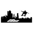 Wall decal New York street skate - ambiance-sticker.com