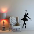 Stickers de silhouettes et personnages - Sticker Silhouette danseuse - ambiance-sticker.com