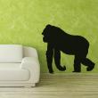 Animals wall decals - Silhouette gorilla Wall decal - ambiance-sticker.com