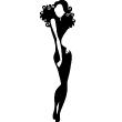 Figures wall decals - Wall decal Model Silhouette - ambiance-sticker.com