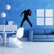 Figures wall decals - Wall decal Silhouette Moonwalker - ambiance-sticker.com