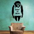 Wall decals design - Wall decal singe avec panneau de message - ambiance-sticker.com