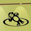 Sleeping monkey - ambiance-sticker.com