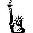 City wall decals - Wall decal Statue of Liberty - ambiance-sticker.com