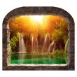 Wall decals Waterfall, Plitvice 2 - ambiance-sticker.com