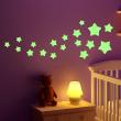 Glow in the dark   wall decals - Wall decal stars set - ambiance-sticker.com
