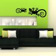 Two lizards wall decal - ambiance-sticker.com