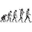 Stickers human evolution - ambiance-sticker.com