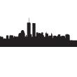 Wall decal New York and its buildings - ambiance-sticker.com