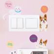Animals wall decals - Cats and dogs outlet wall decal - ambiance-sticker.com